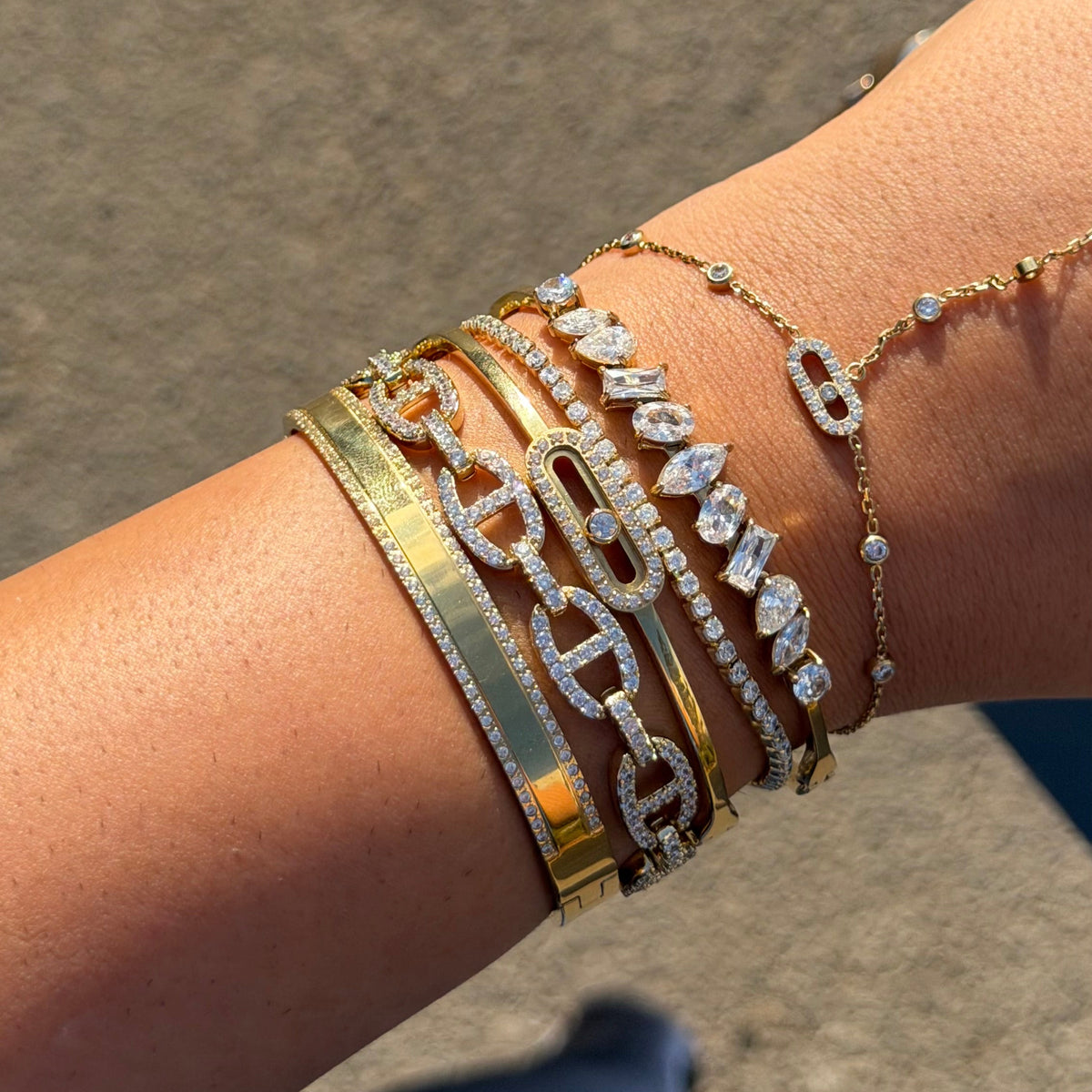 Bracelet Crystal Chain