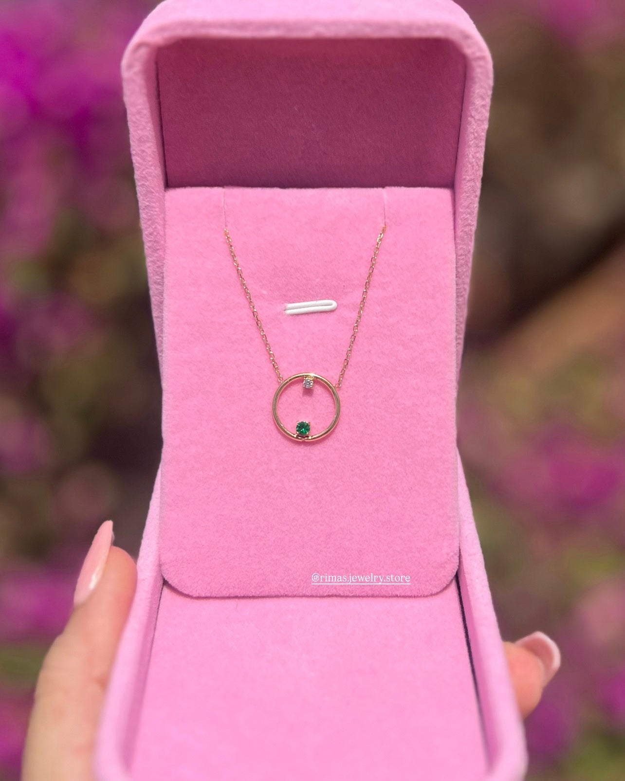 Collier Émeraude Pure