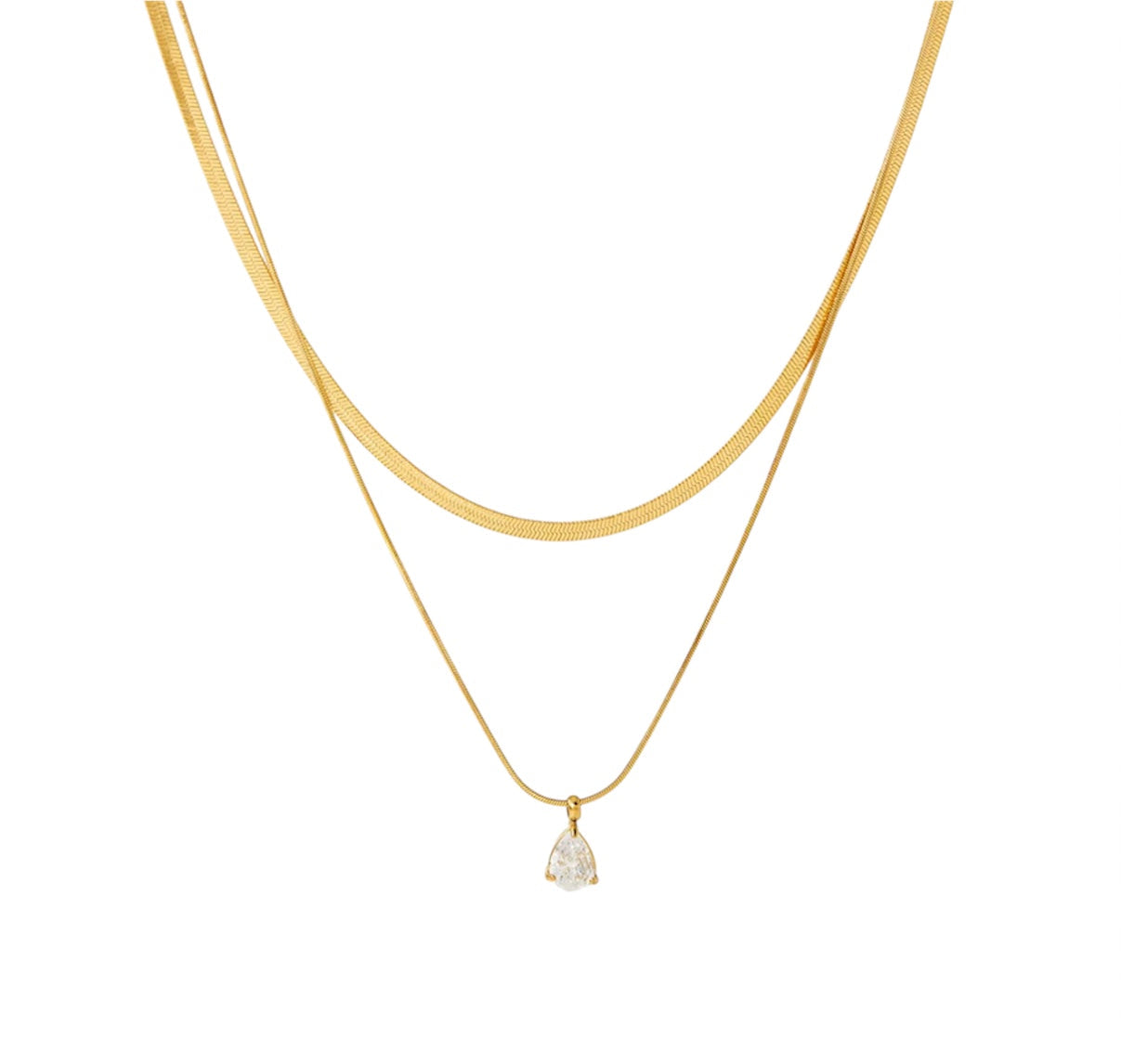 Collier Double Lueur