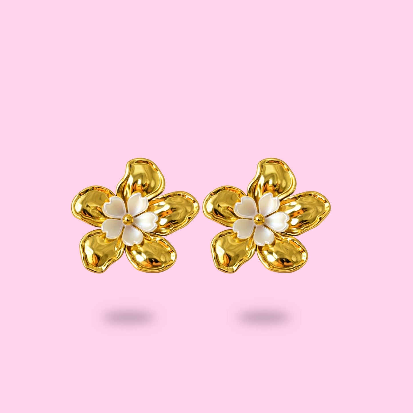 Boucles Orchidée nacrée