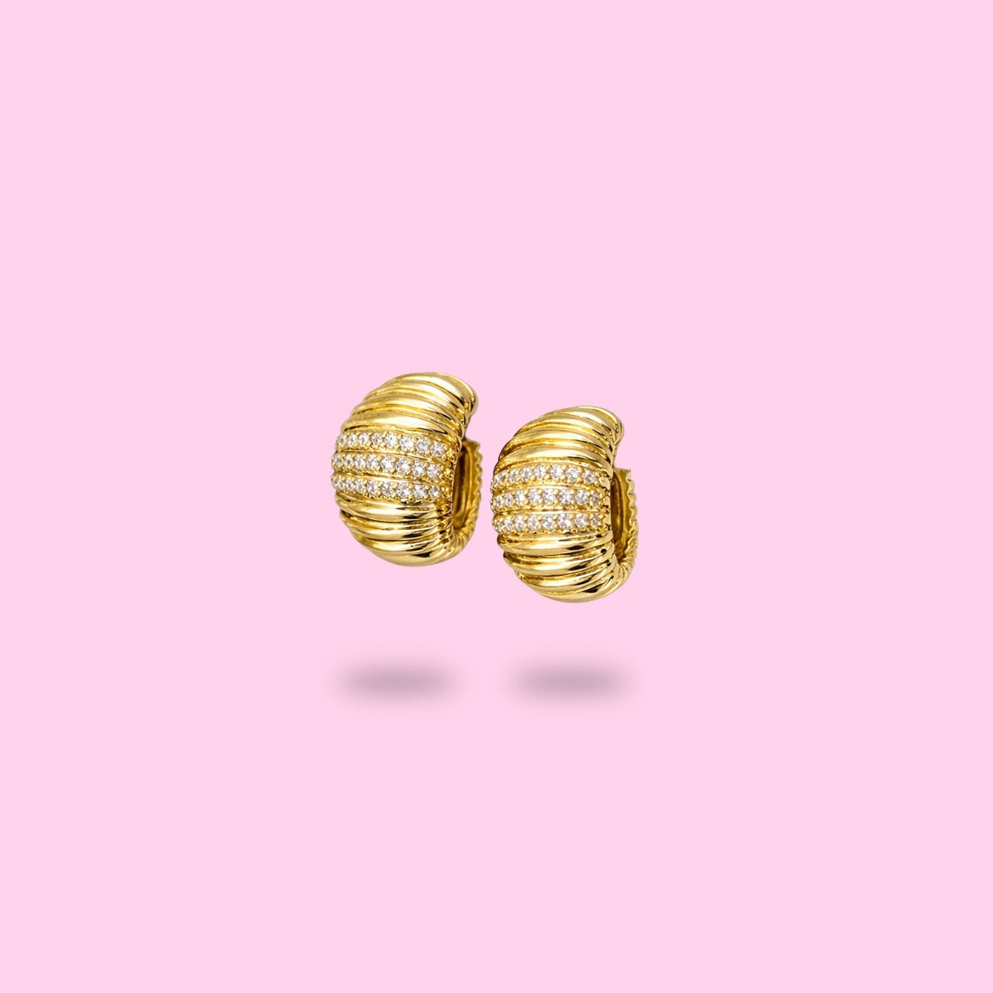 Boucles d'Oreilles Demi-Créoles