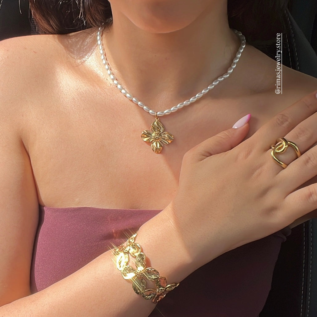 Collier Fleur de Bali