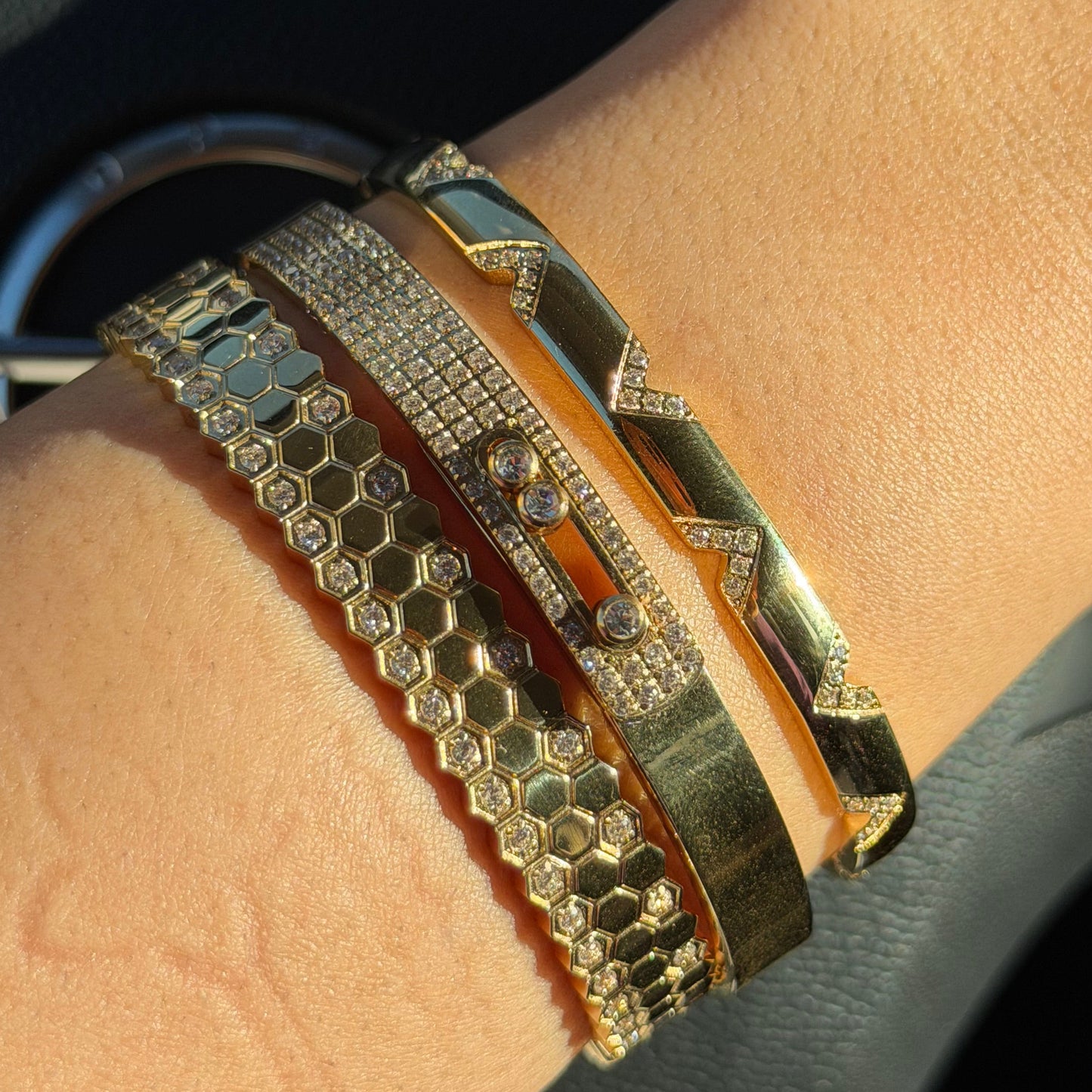 Bracelet Nid d'Abeille