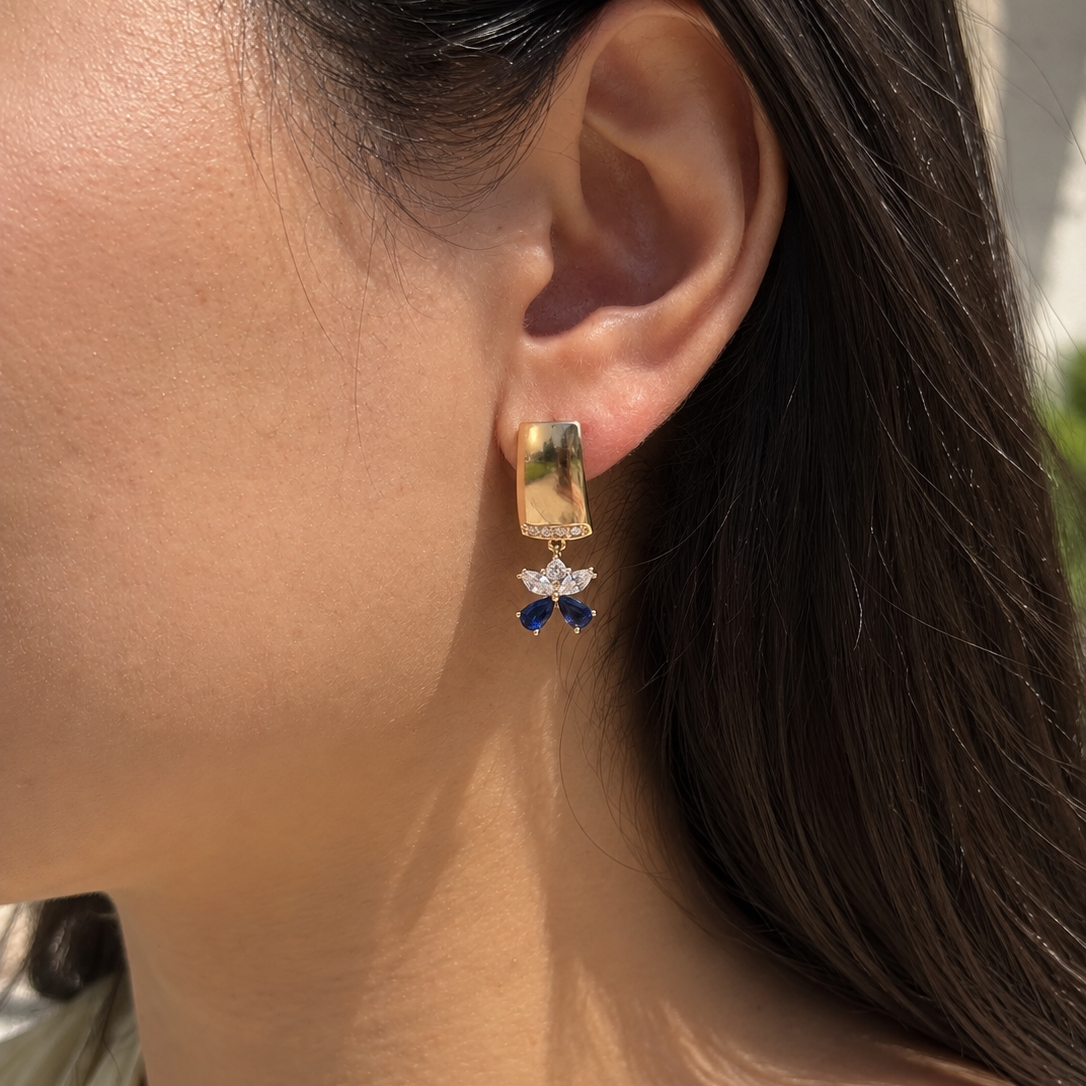 boucle-oreille-fleur-avec-perle-bleu-roi-femme-azura