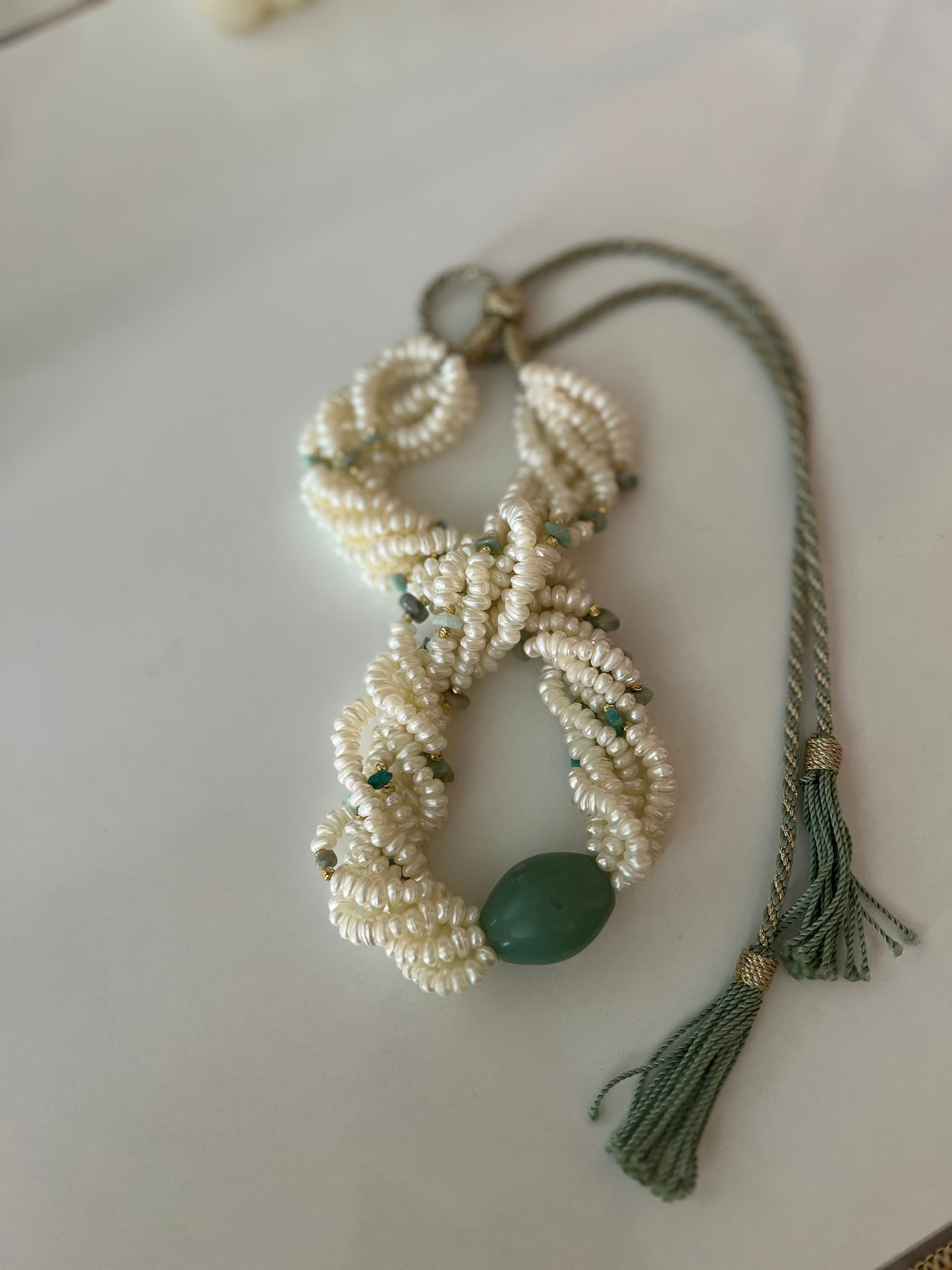 Collier style Joher torsadé