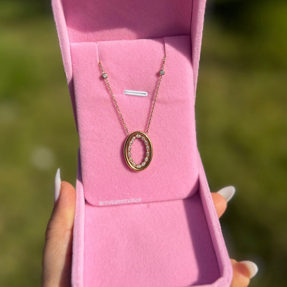 Collier cercle d'éclat