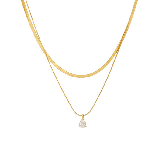 Collier Double Lueur