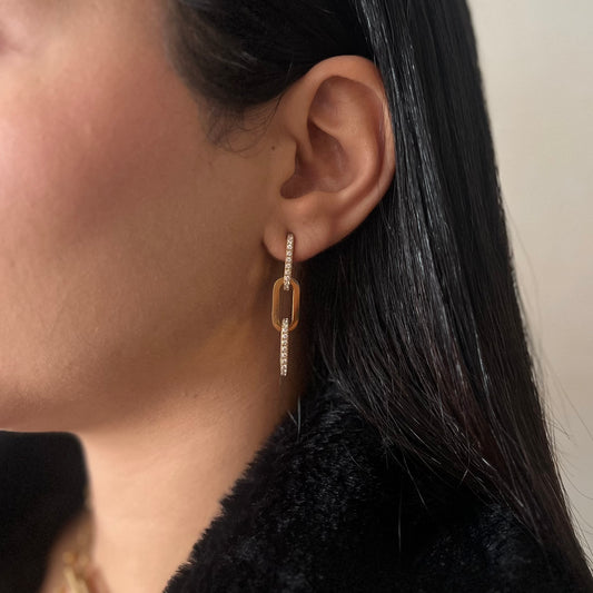 BouclesChic-portées_boucles femme modernes en acier inoxydable