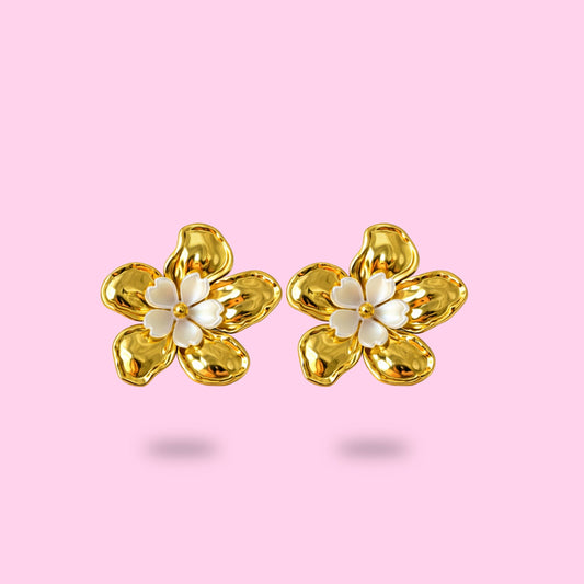 Boucles Orchidée nacrée