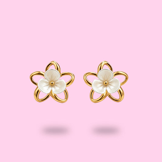 Boucles Bloom nacré