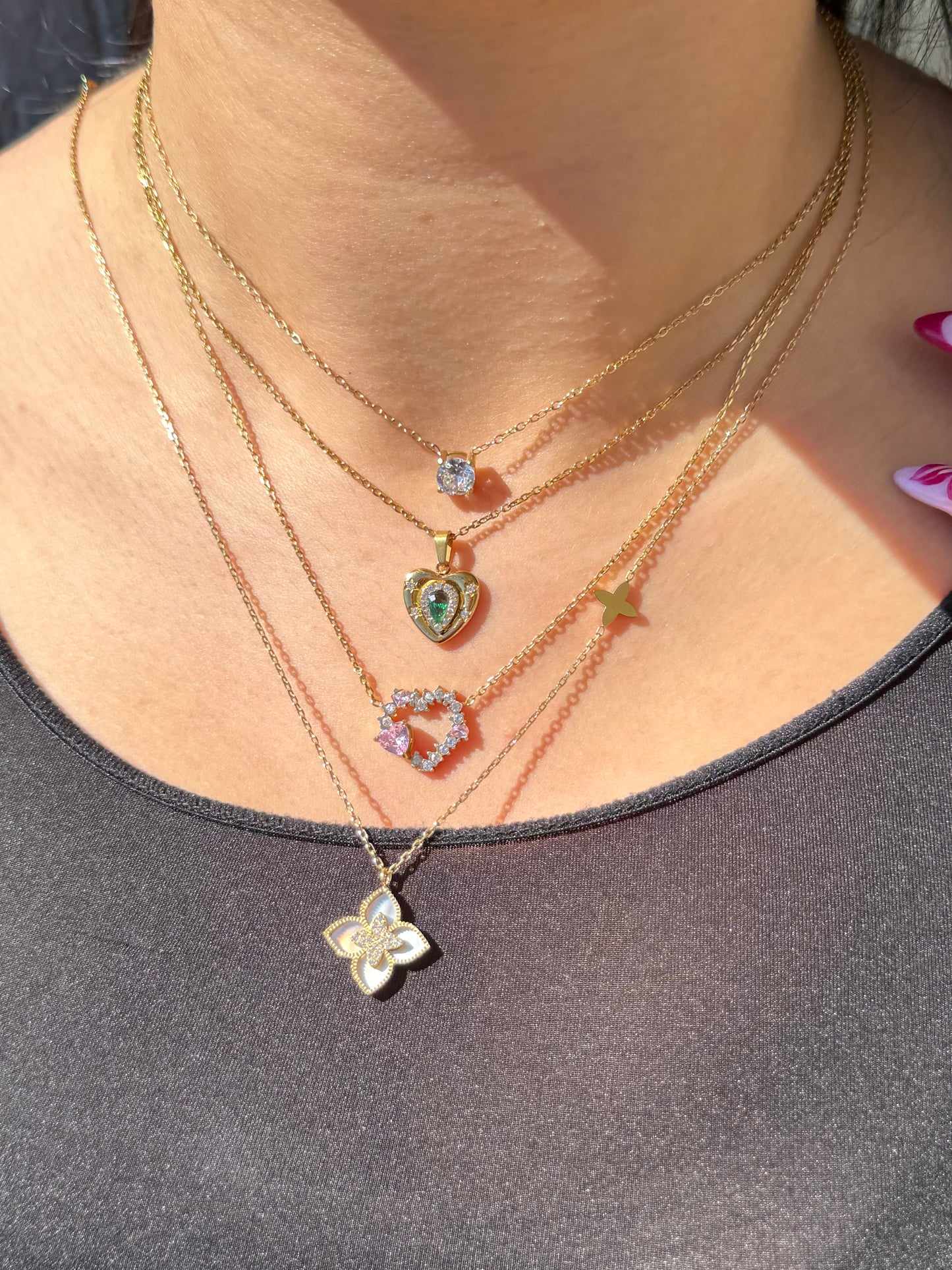 Collier Fleur Signature