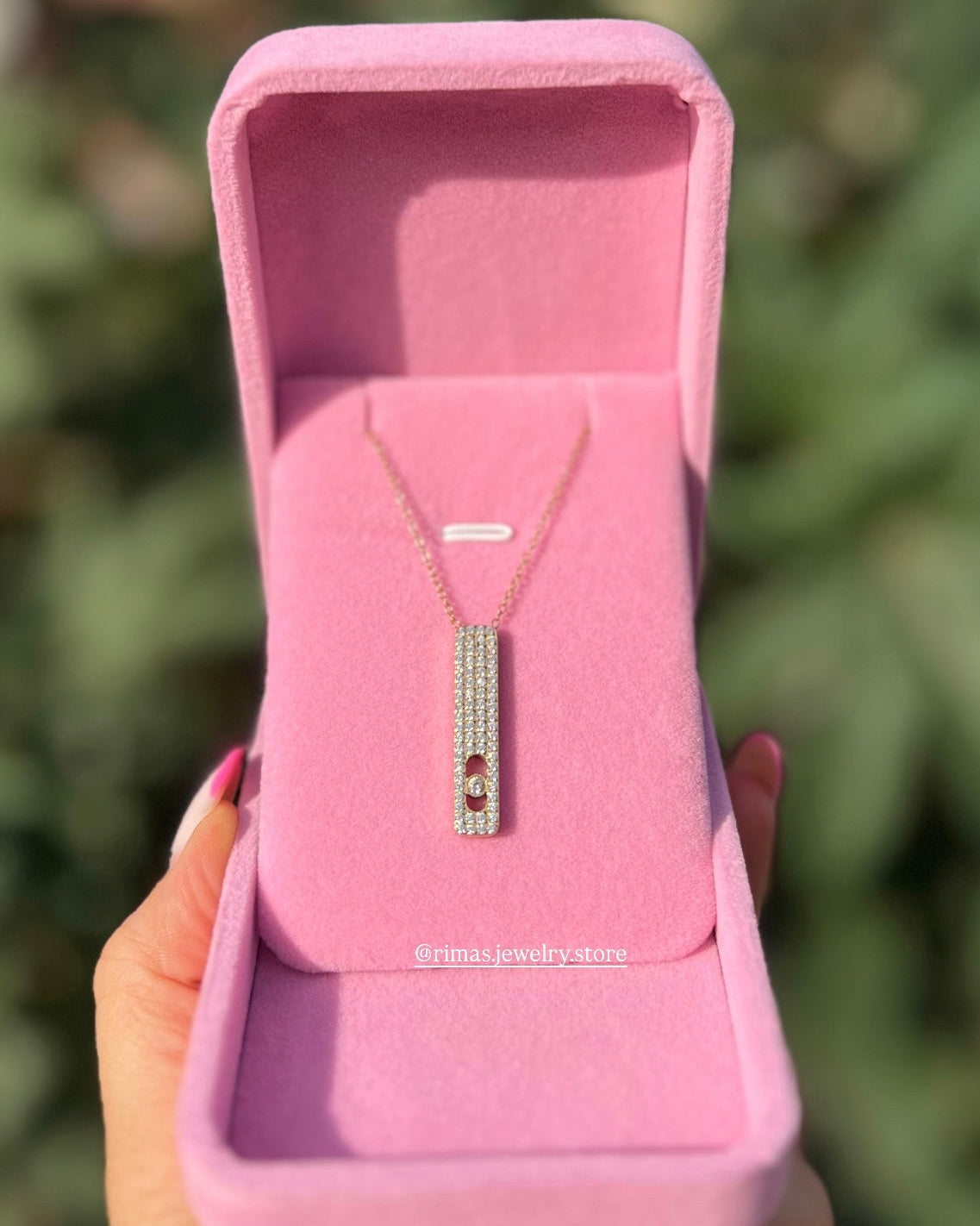 Collier Radiance triangulaire