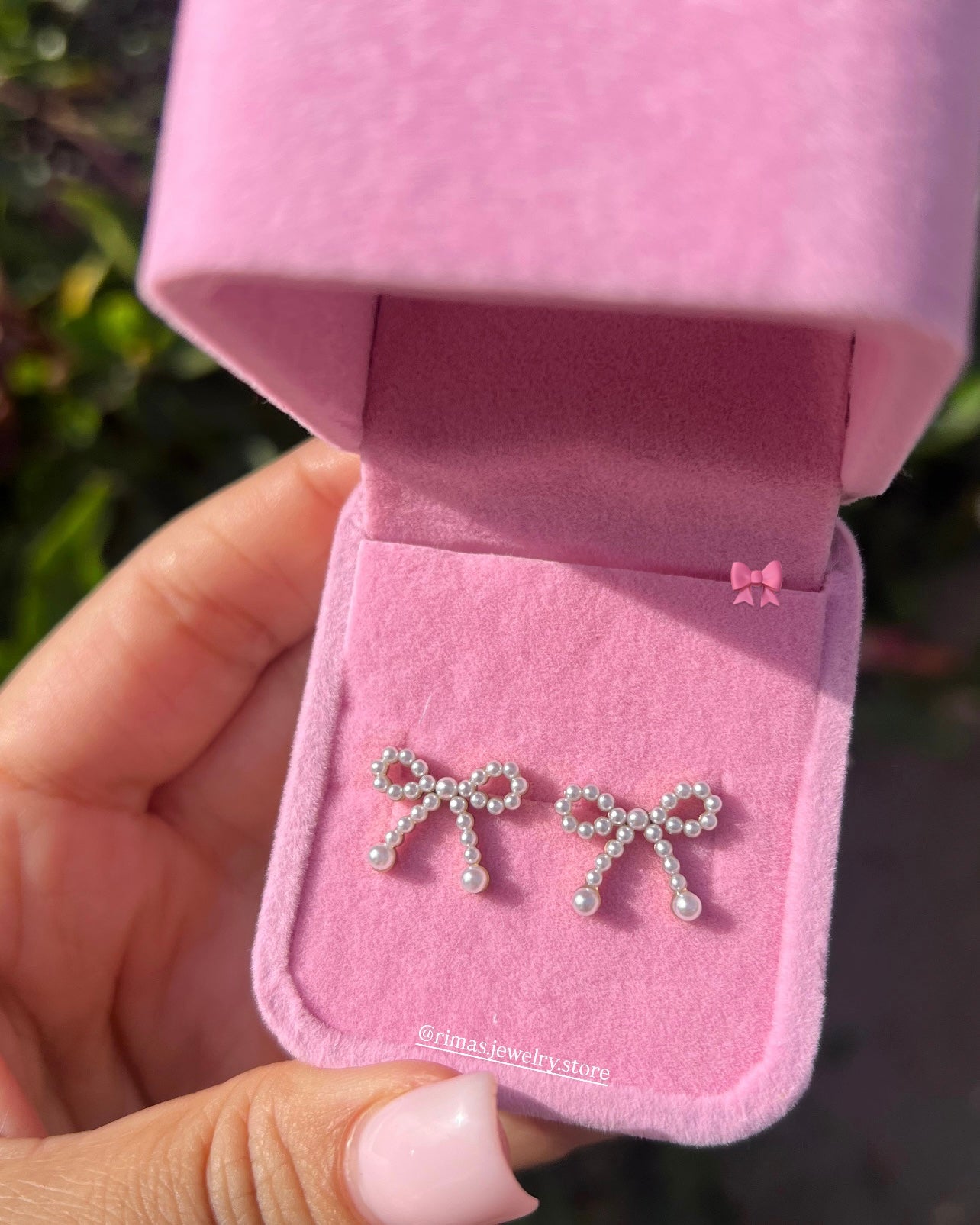 Boucles coquettes perlées