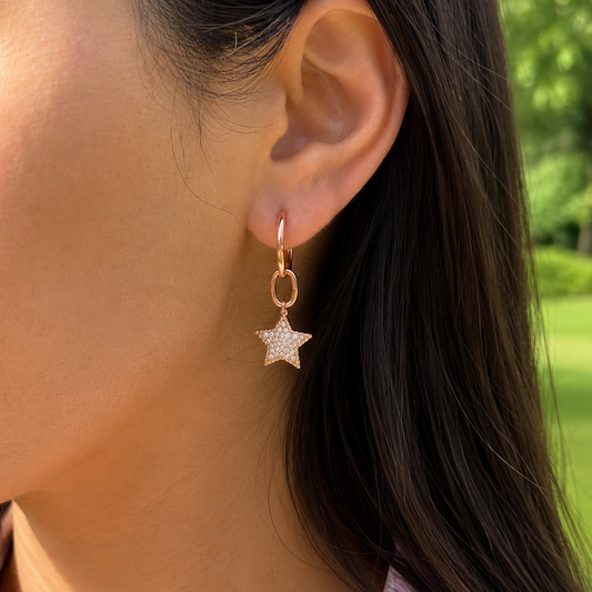 boucles-oreilles-femme-rose-gold-etoile-pierres-brillantes-shiny-star-etoile