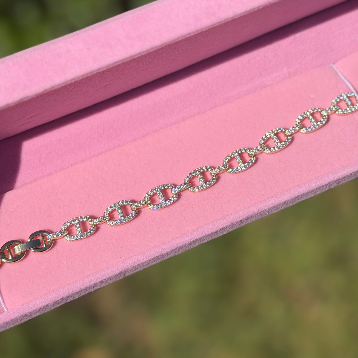 bracelet-luxe-femme-brillant-dore-crystal-chain