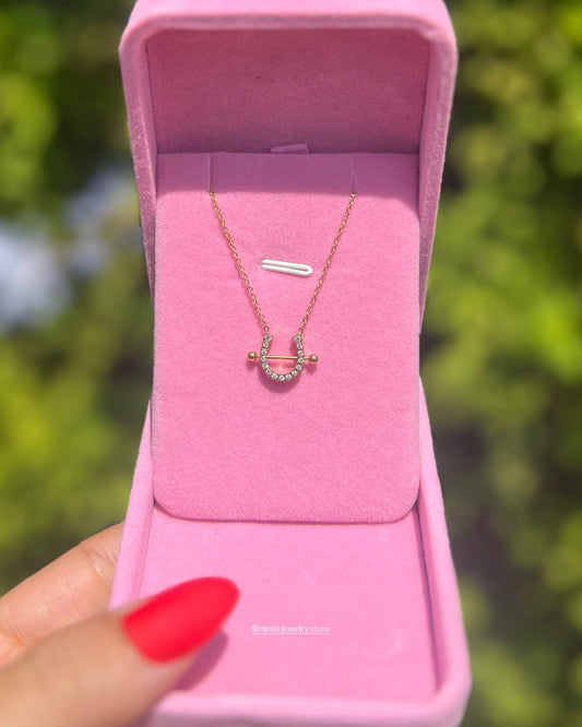 collier pour cavallier horse shoes